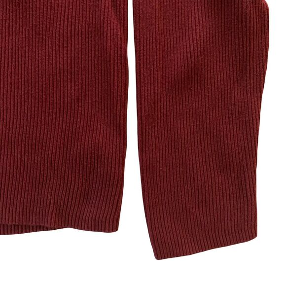 GAP Men's Sweatshirt Top Knit XL Burgundy Crewneck Long Sleeve Casual Comfort - Picture 5 of 9